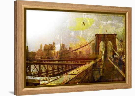 Brooklyn Bridge-null-Framed Stretched Canvas