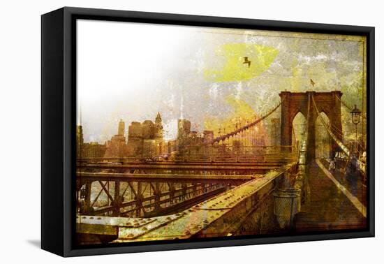 Brooklyn Bridge-null-Framed Stretched Canvas