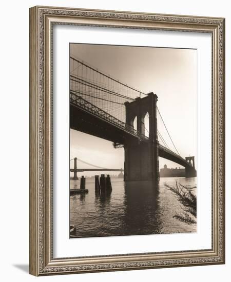 Brooklyn Bridge-Chris Bliss-Framed Photographic Print