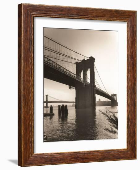 Brooklyn Bridge-Chris Bliss-Framed Photographic Print