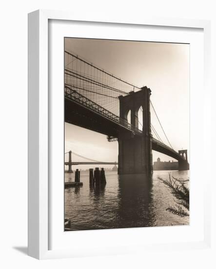 Brooklyn Bridge-Chris Bliss-Framed Photographic Print