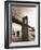 Brooklyn Bridge-Chris Bliss-Framed Photographic Print