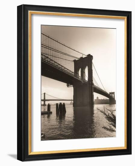 Brooklyn Bridge-Chris Bliss-Framed Photographic Print