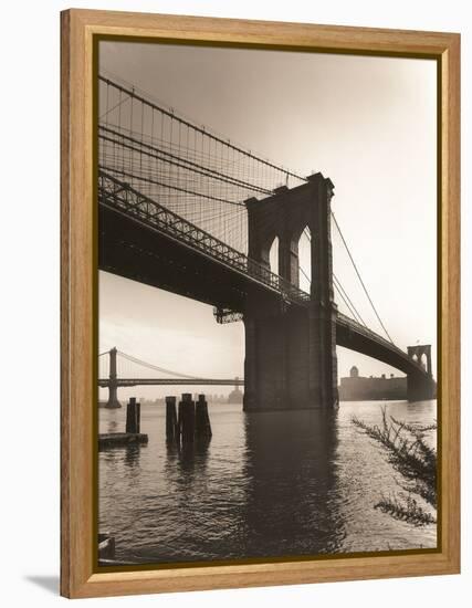 Brooklyn Bridge-Chris Bliss-Framed Premier Image Canvas