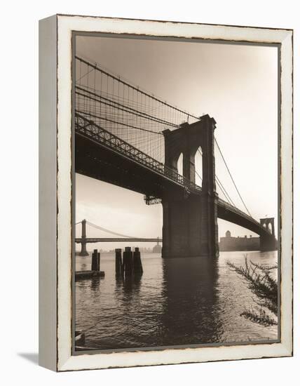 Brooklyn Bridge-Chris Bliss-Framed Premier Image Canvas