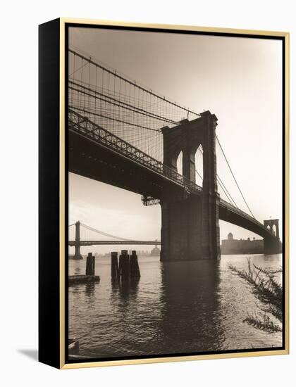 Brooklyn Bridge-Chris Bliss-Framed Premier Image Canvas