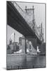 Brooklyn Bridge-Chris Bliss-Mounted Photographic Print