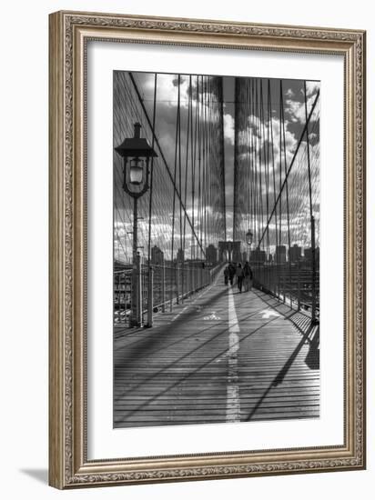 Brooklyn Bridge-Chris Bliss-Framed Photographic Print