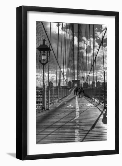 Brooklyn Bridge-Chris Bliss-Framed Photographic Print