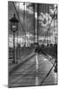 Brooklyn Bridge-Chris Bliss-Mounted Photographic Print