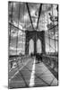 Brooklyn Bridge-Chris Bliss-Mounted Photographic Print