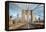 Brooklyn Bridge-Alan Blaustein-Framed Premier Image Canvas