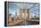 Brooklyn Bridge-Alan Blaustein-Framed Premier Image Canvas