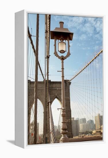 Brooklyn Bridge-Alan Blaustein-Framed Premier Image Canvas