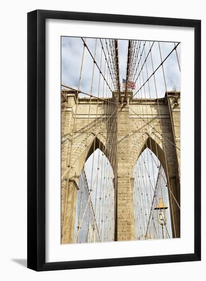 Brooklyn Bridge-Alan Blaustein-Framed Photographic Print