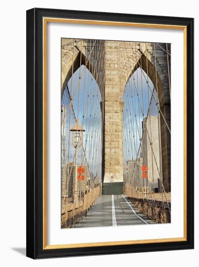 Brooklyn Bridge-Alan Blaustein-Framed Photographic Print