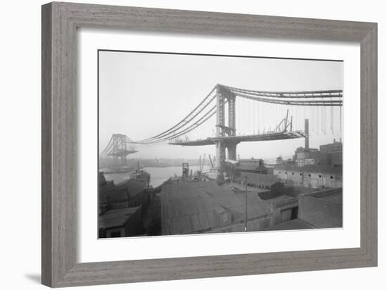 Brooklyn Bridge-null-Framed Art Print