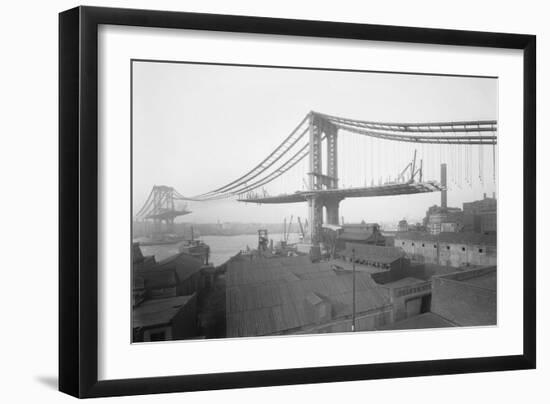 Brooklyn Bridge-null-Framed Art Print