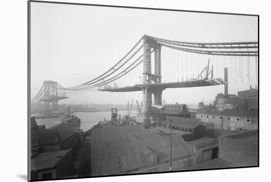 Brooklyn Bridge-null-Mounted Art Print