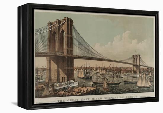 Brooklyn Bridge-null-Framed Stretched Canvas