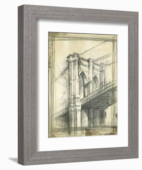 Brooklyn Bridge-Ethan Harper-Framed Premium Giclee Print