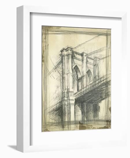 Brooklyn Bridge-Ethan Harper-Framed Premium Giclee Print