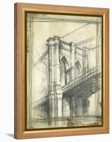 Brooklyn Bridge-Ethan Harper-Framed Stretched Canvas