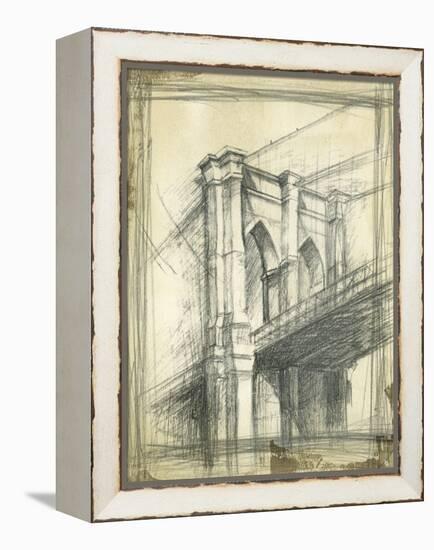 Brooklyn Bridge-Ethan Harper-Framed Stretched Canvas