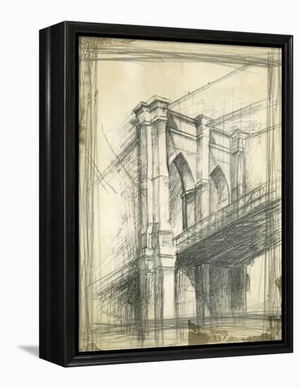 Brooklyn Bridge-Ethan Harper-Framed Stretched Canvas