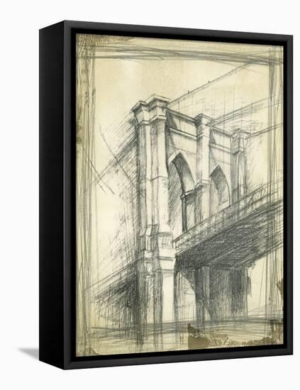 Brooklyn Bridge-Ethan Harper-Framed Stretched Canvas