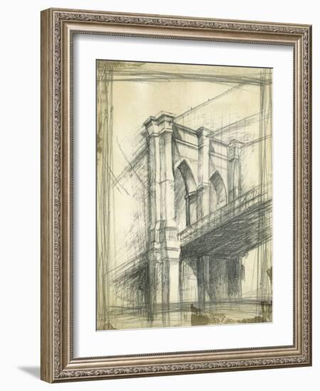 Brooklyn Bridge-Ethan Harper-Framed Art Print