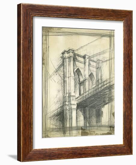 Brooklyn Bridge-Ethan Harper-Framed Art Print