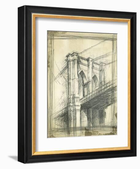 Brooklyn Bridge-Ethan Harper-Framed Art Print