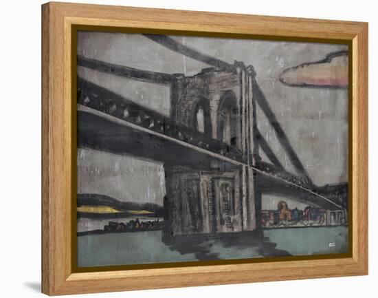 Brooklyn Bridge-Tyson Estes-Framed Premier Image Canvas