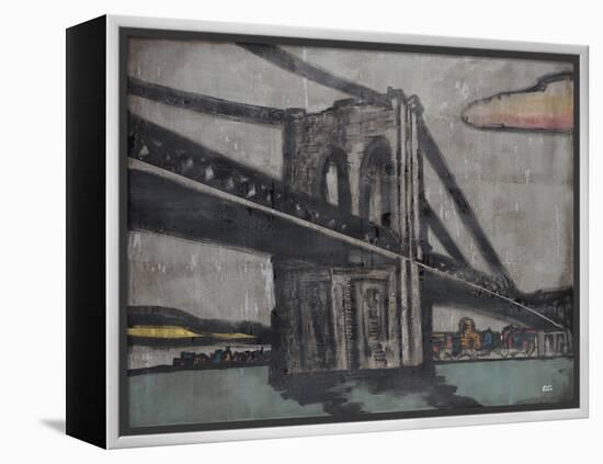 Brooklyn Bridge-Tyson Estes-Framed Premier Image Canvas