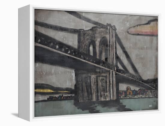 Brooklyn Bridge-Tyson Estes-Framed Premier Image Canvas