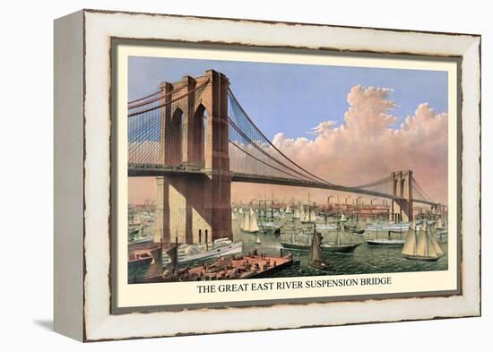 Brooklyn Bridge-null-Framed Stretched Canvas