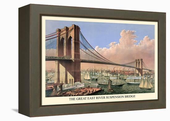 Brooklyn Bridge-null-Framed Stretched Canvas