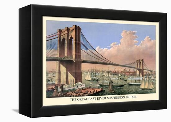 Brooklyn Bridge-null-Framed Stretched Canvas