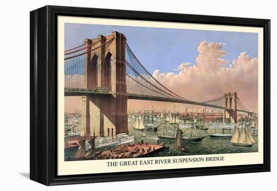 Brooklyn Bridge-null-Framed Stretched Canvas