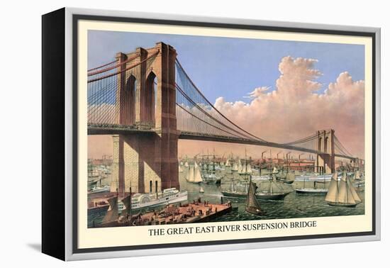 Brooklyn Bridge-null-Framed Stretched Canvas