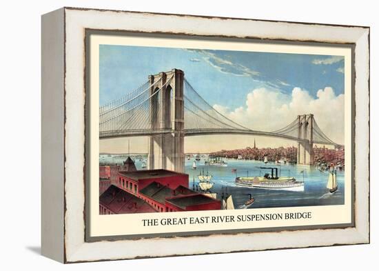 Brooklyn Bridge-null-Framed Stretched Canvas