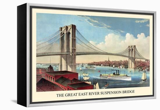 Brooklyn Bridge-null-Framed Stretched Canvas