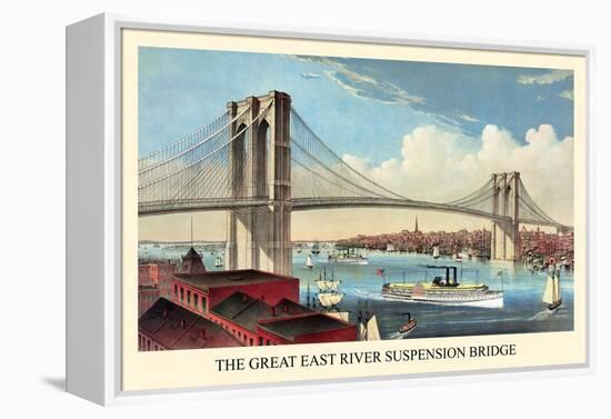 Brooklyn Bridge-null-Framed Stretched Canvas