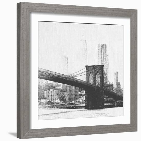 Brooklyn Bridge-Katrina Craven-Framed Photo