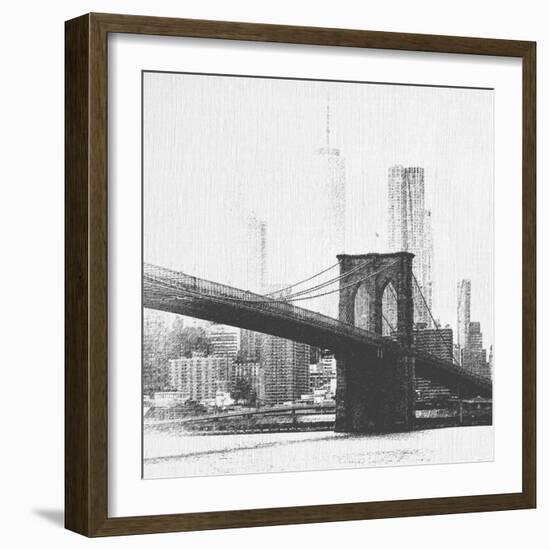 Brooklyn Bridge-Katrina Craven-Framed Photo