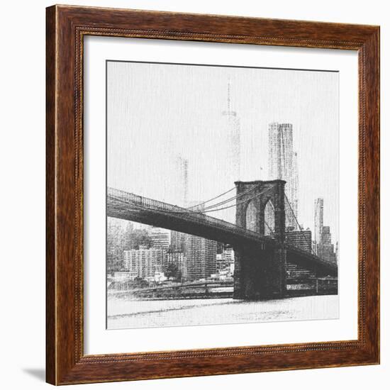 Brooklyn Bridge-Katrina Craven-Framed Photo