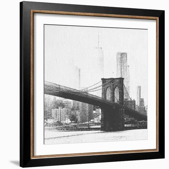 Brooklyn Bridge-Katrina Craven-Framed Photo