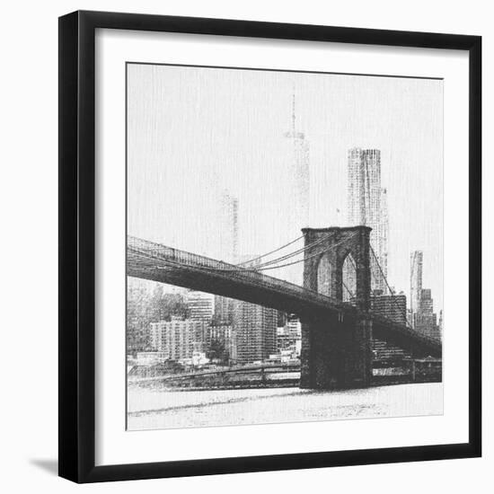 Brooklyn Bridge-Katrina Craven-Framed Photo