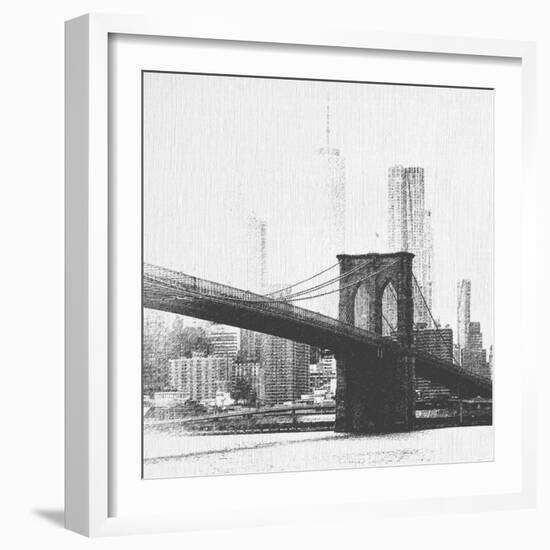 Brooklyn Bridge-Katrina Craven-Framed Photo